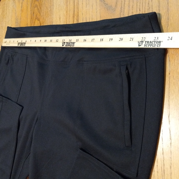 RidgeCut Toughwear Woman's Active Wear Hiking Work Black Leggings Size 2X - Picture 12 of 16